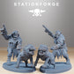 Productfoto Tabletop 28mm The Printing Goes Ever On (TPGEO) 0: Corrupted Guard Nomaden
