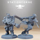Productfoto Tabletop 28mm The Printing Goes Ever On (TPGEO) 0: Corrupted Guard Nomaden