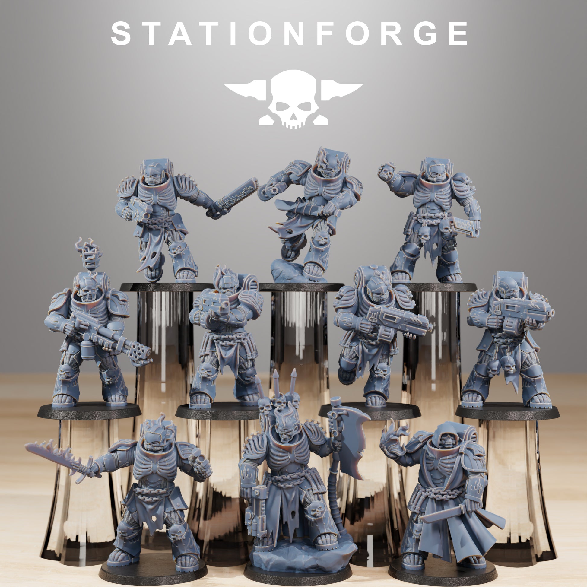 Produktfoto Tabletop 28mm The Printing Goes Ever On (TPGEO)  0: Socratis Doom Reapers