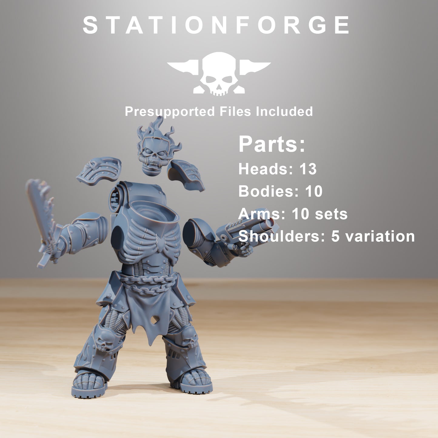 Produktfoto Tabletop 28mm The Printing Goes Ever On (TPGEO)  0: Socratis Doom Reapers