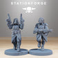 Productfoto Tabletop 28mm The Printing Goes Ever On (TPGEO) 0: GrimGuard Zusters van Oorlog