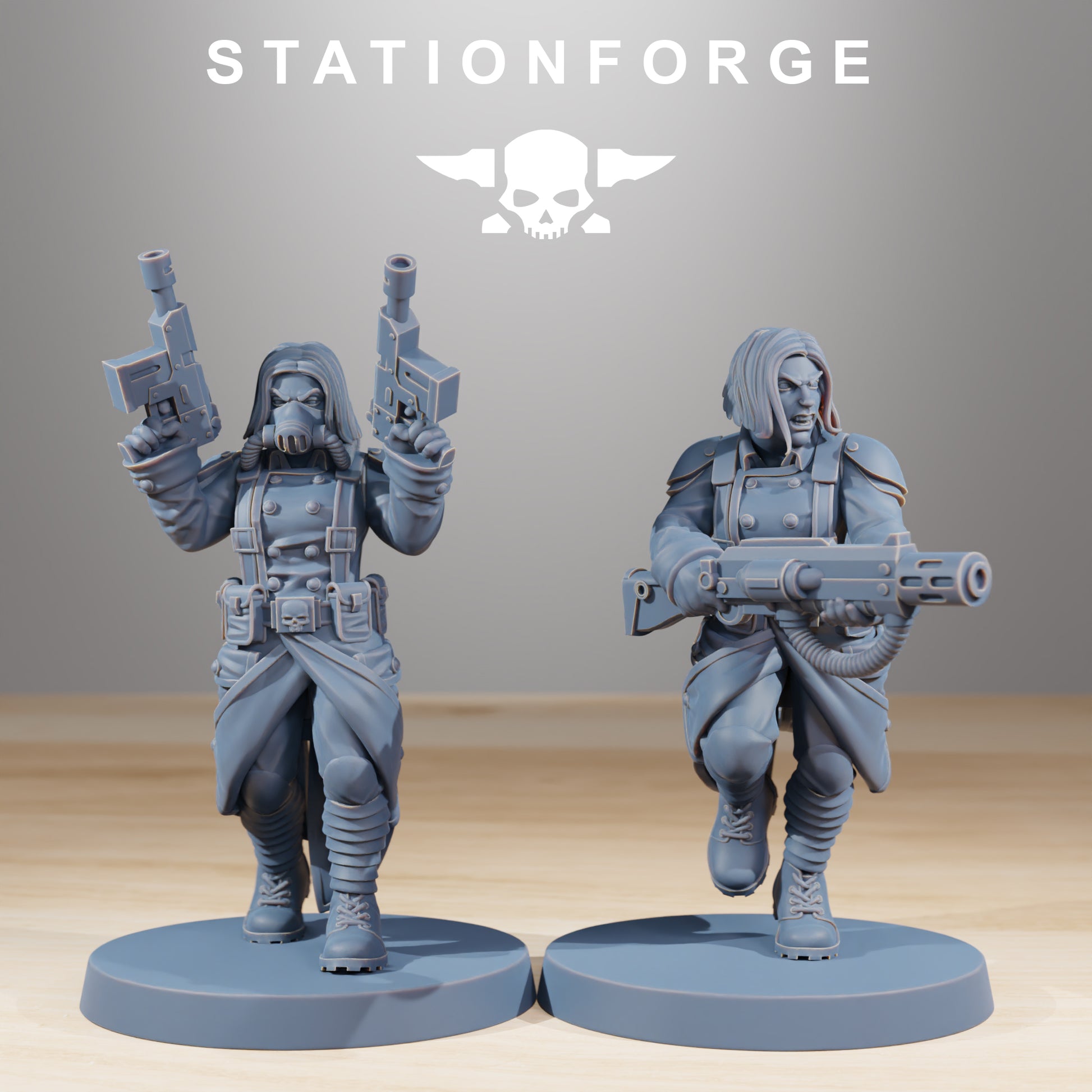 Productfoto Tabletop 28mm The Printing Goes Ever On (TPGEO) 0: GrimGuard Zusters van Oorlog