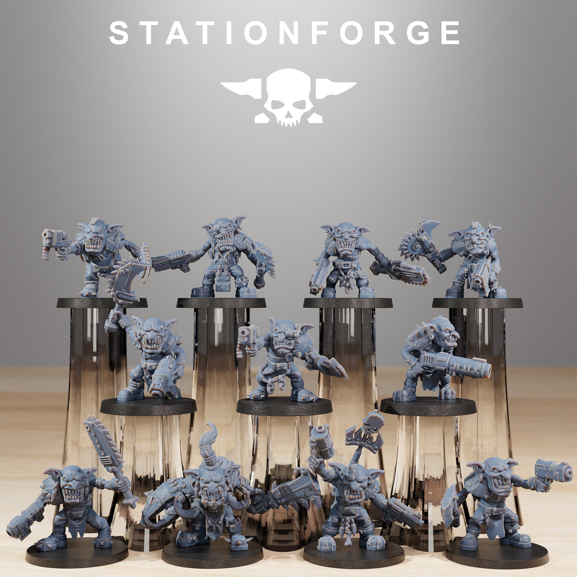 Productfoto Tabletop 28mm The Printing Goes Ever On (TPGEO) 0: Gobs Berserkers