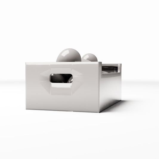 Productfoto diorama en modelbouw 0: Marktdiorama: marktkist met waren (Ref. 802D)