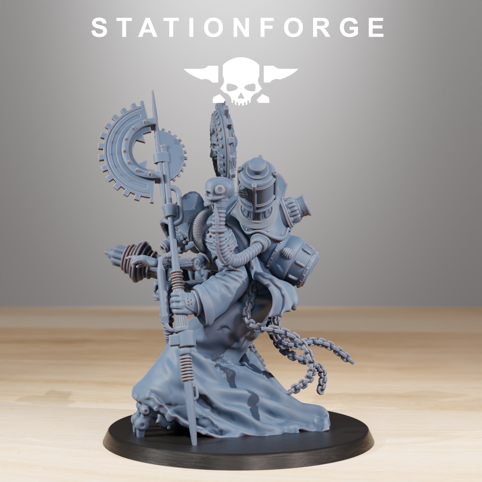 Productfoto Tabletop 28mm The Printing Goes Ever On (TPGEO) 0: Scavengers Cultist Leader & The Seer