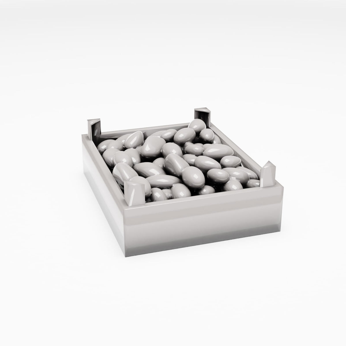 Productfoto diorama en modelbouw 3: Marktdiorama: Gevulde fruit- en groentekist (Ref. 806D)