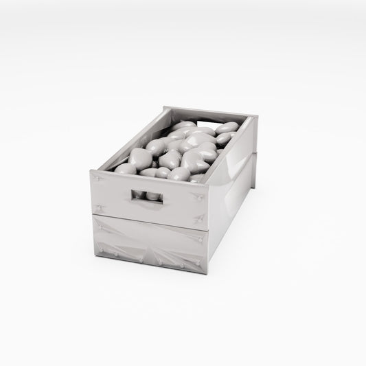 Productfoto diorama en modelbouw 0: Diorama-markt: krat met marktwaar (Ref. 812D)