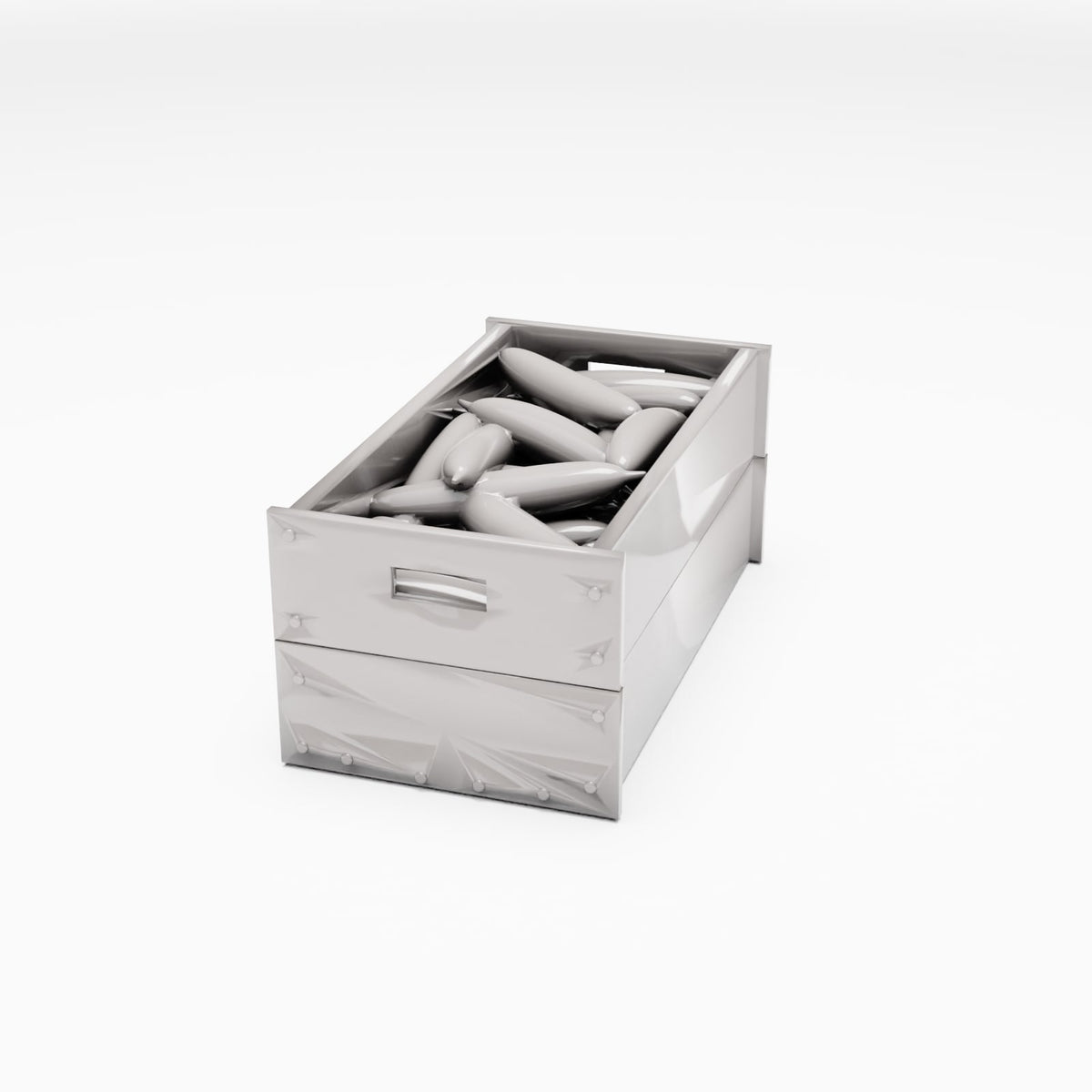 Productfoto diorama en modelbouw 0: Marktdiorama: gevulde groentekist (Ref. 813D)