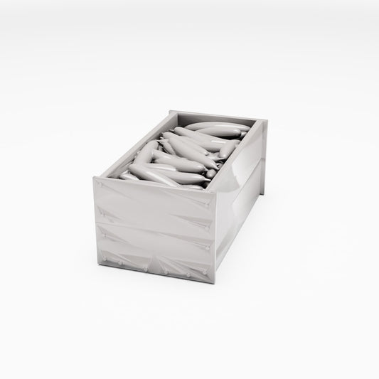 Productfoto diorama en modelbouw 0: Dioramamarkt: groentekist met groenten (Ref. 816D)