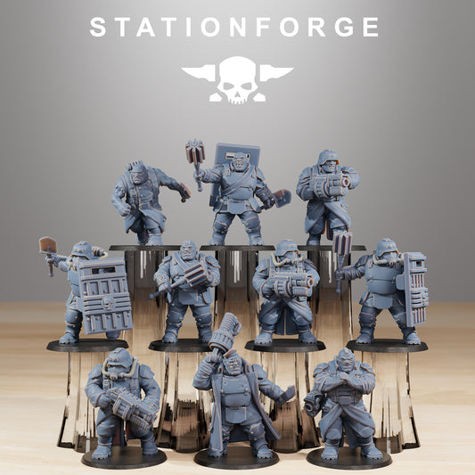 Produktfoto Tabletop 28mm The Printing Goes Ever On (TPGEO)  0: GrimGuard Mutants