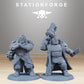 Productfoto Tabletop 28mm The Printing Goes Ever On (TPGEO) 0: GrimGuard Mutanten
