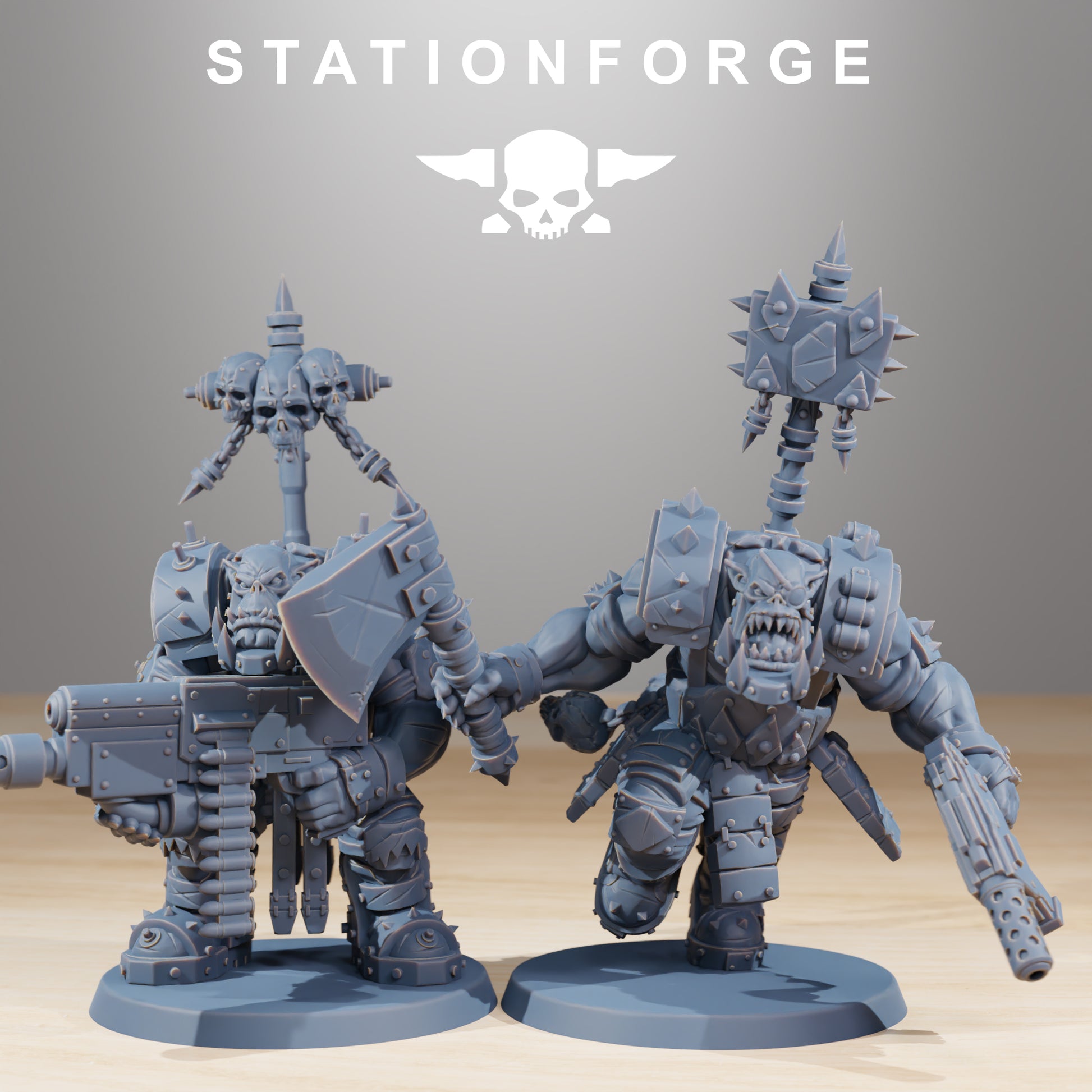 Productfoto Tabletop 28mm The Printing Goes Ever On (TPGEO) 0: Orkaz SullKrushers