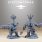 Productfoto Tabletop 28mm The Printing Goes Ever On (TPGEO) 0: Orkaz SullKrushers