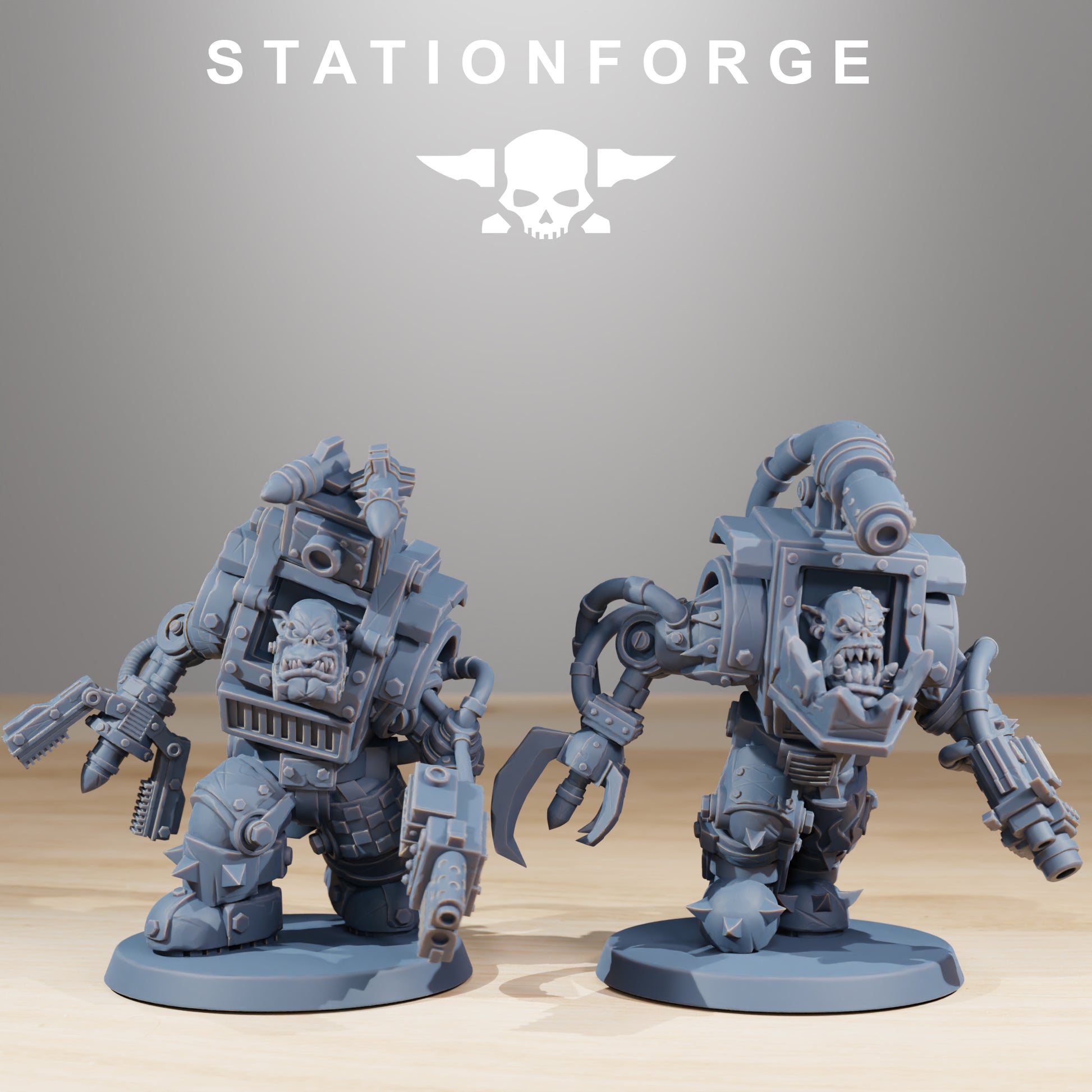 Productfoto Tabletop 28mm The Printing Goes Ever On (TPGEO) 0: Orkaz Steelbrutes