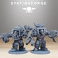 Productfoto Tabletop 28mm The Printing Goes Ever On (TPGEO) 0: Orkaz Steelbrutes