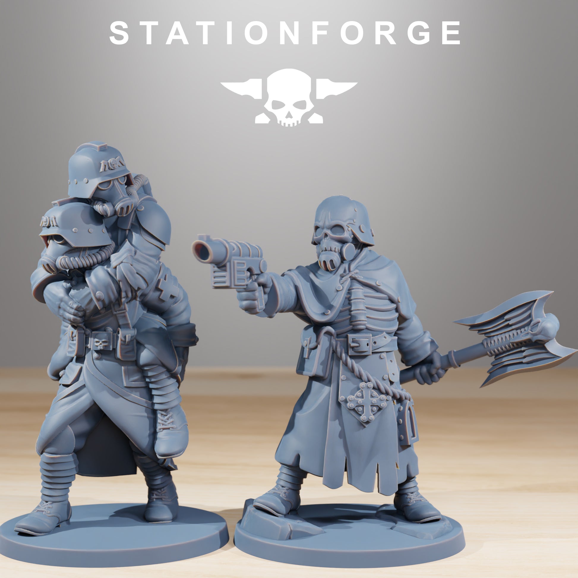 Productfoto Tabletop 28mm The Printing Goes Ever On (TPGEO) 0: GrimGuard Slachtoffers