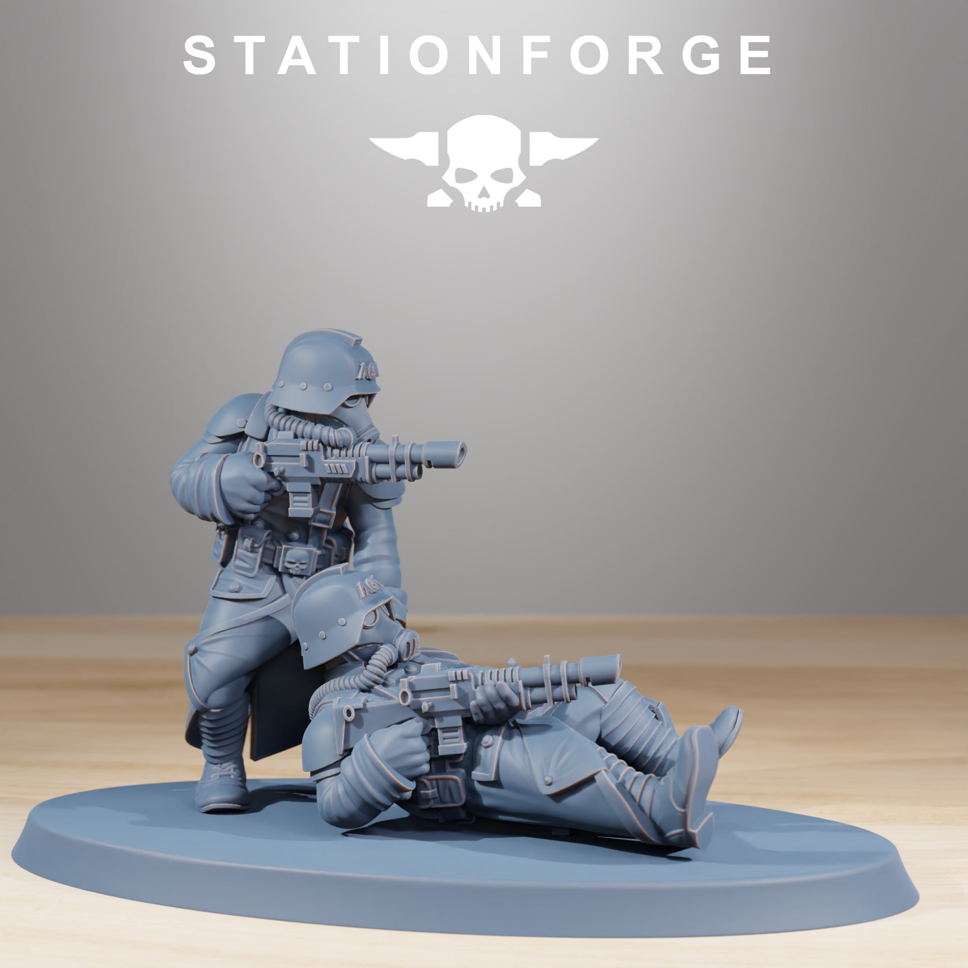 Productfoto Tabletop 28mm The Printing Goes Ever On (TPGEO) 0: GrimGuard Slachtoffers