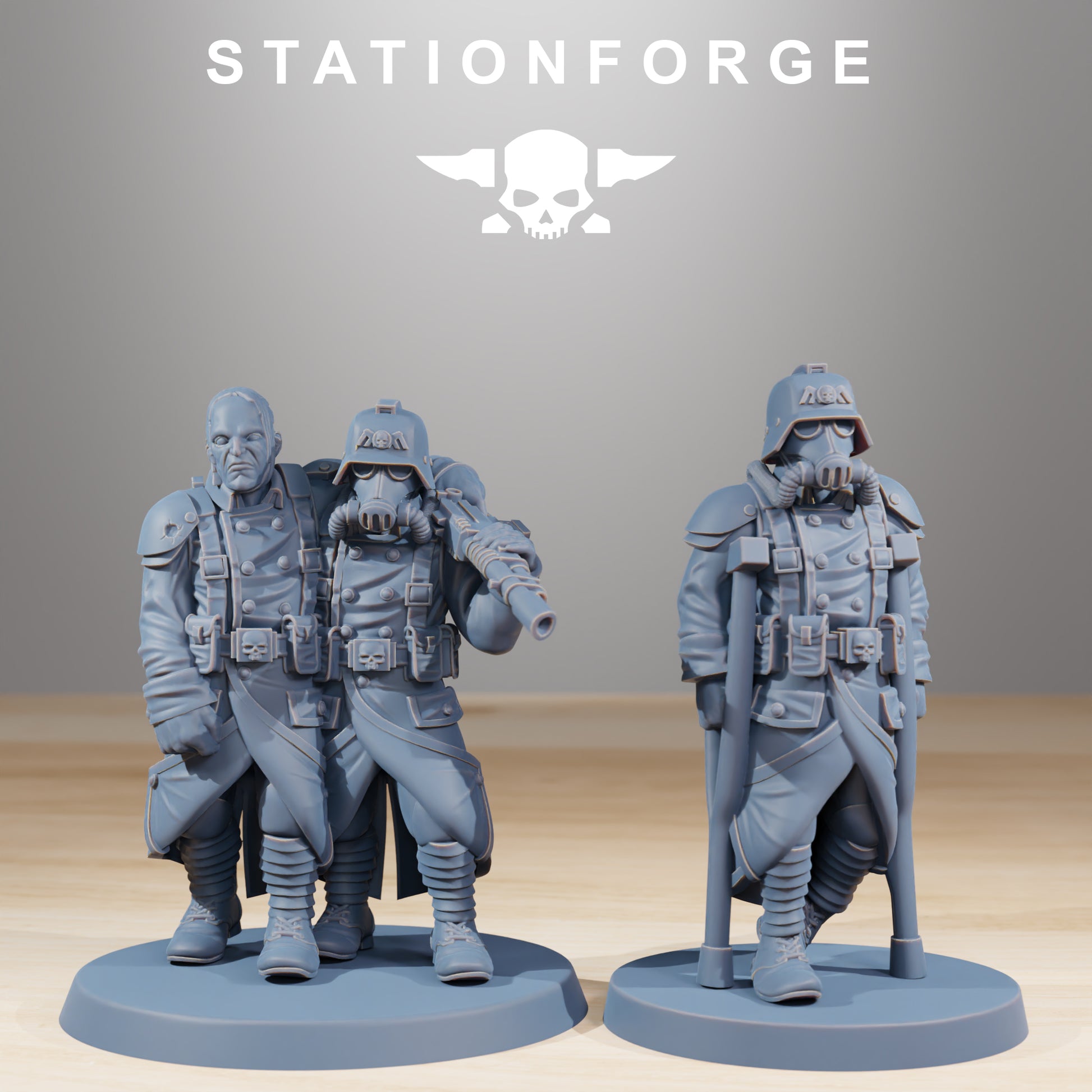 Productfoto Tabletop 28mm The Printing Goes Ever On (TPGEO) 0: GrimGuard Slachtoffers