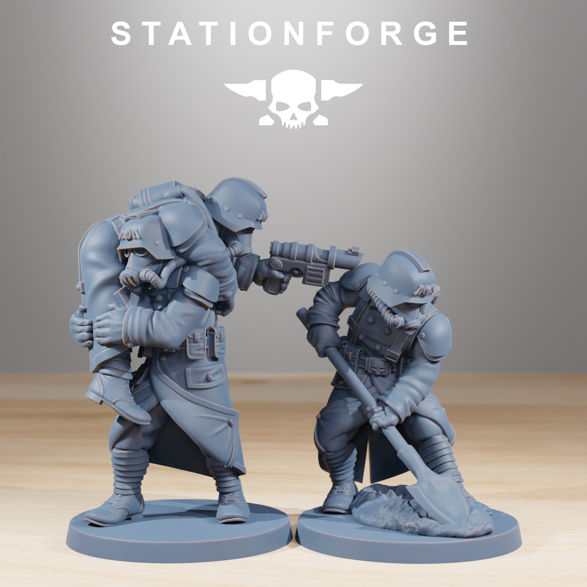 Productfoto Tabletop 28mm The Printing Goes Ever On (TPGEO) 0: GrimGuard Slachtoffers