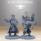 Productfoto Tabletop 28mm The Printing Goes Ever On (TPGEO) 0: GrimGuard Strijders