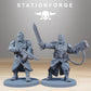 Productfoto Tabletop 28mm The Printing Goes Ever On (TPGEO) 0: GrimGuard Strijders