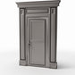 Productfoto diorama en modelbouw 0: Diorama-architectuur: neoklassieke binnendeur (Ref. 847D)