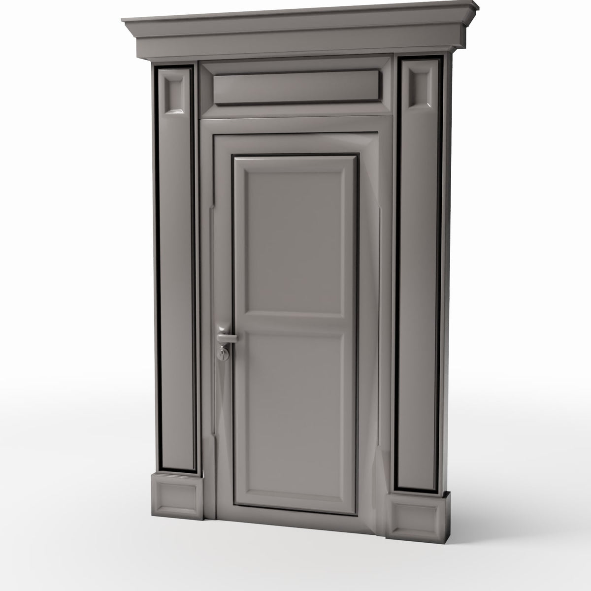 Productfoto diorama en modelbouw 0: Diorama-architectuur: neoklassieke binnendeur (Ref. 847D)