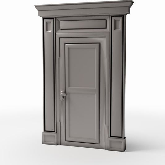 Productfoto diorama en modelbouw 0: Diorama-architectuur: neoklassieke binnendeur (Ref. 847D)