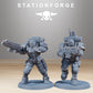 Produktfoto Tabletop 28mm The Printing Goes Ever On (TPGEO)  0: Socratis Light Infantry