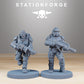 Productfoto Tabletop 28mm The Printing Goes Ever On (TPGEO) 0: Vaskar Infanterie Bouwkit