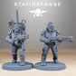 Productfoto Tabletop 28mm The Printing Goes Ever On (TPGEO) 0: Vaskar Infanterie Bouwkit