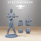 Productfoto Tabletop 28mm The Printing Goes Ever On (TPGEO) 0: Vaskar Infanterie Bouwkit