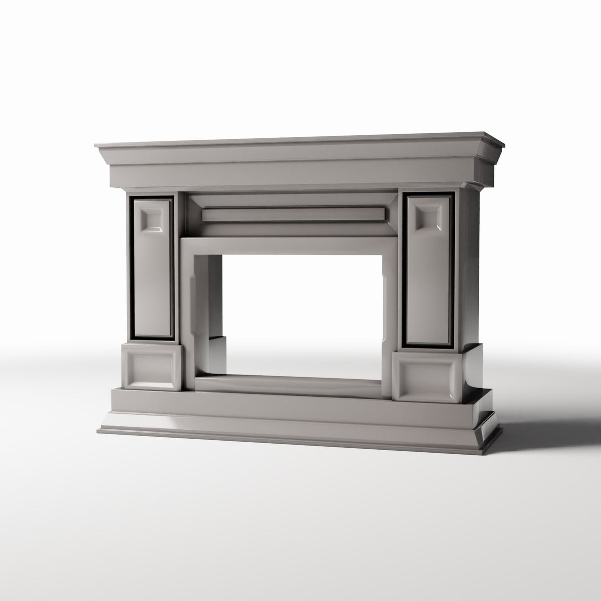 Productfoto diorama en modelbouw 0: Diorama-architectuur: smalle neoklassieke schouw (Ref. 855D)