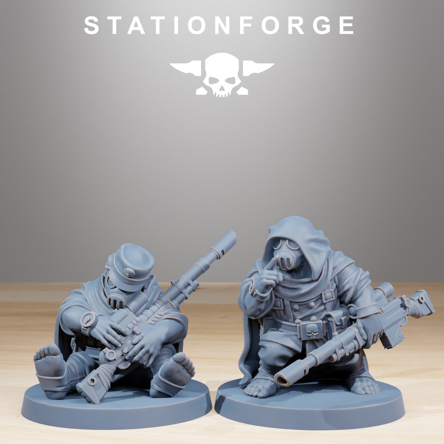 Productfoto Tabletop 28mm The Printing Goes Ever On (TPGEO) 0: GrimGuard Skulldarts