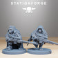 Productfoto Tabletop 28mm The Printing Goes Ever On (TPGEO) 0: GrimGuard Skulldarts