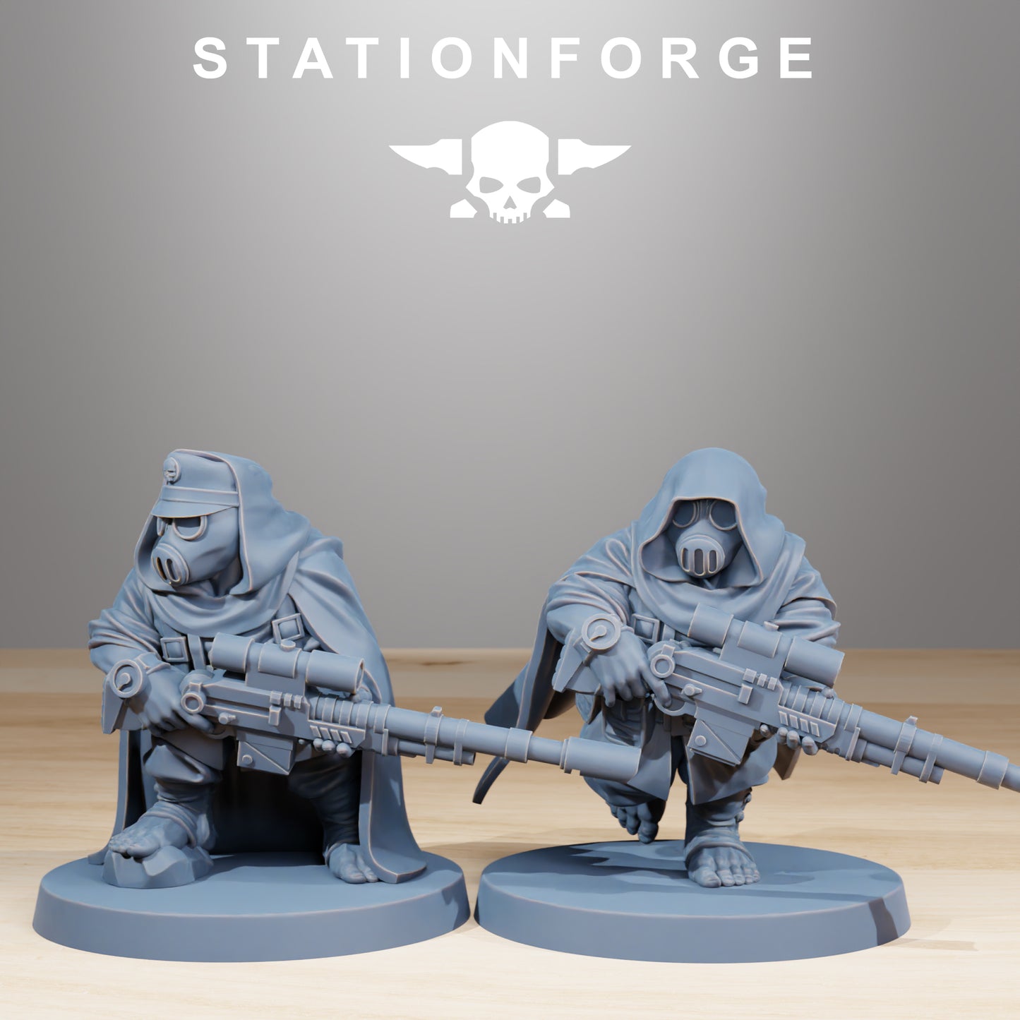 Productfoto Tabletop 28mm The Printing Goes Ever On (TPGEO) 0: GrimGuard Skulldarts
