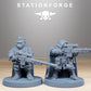 Productfoto Tabletop 28mm The Printing Goes Ever On (TPGEO) 0: GrimGuard Skulldarts