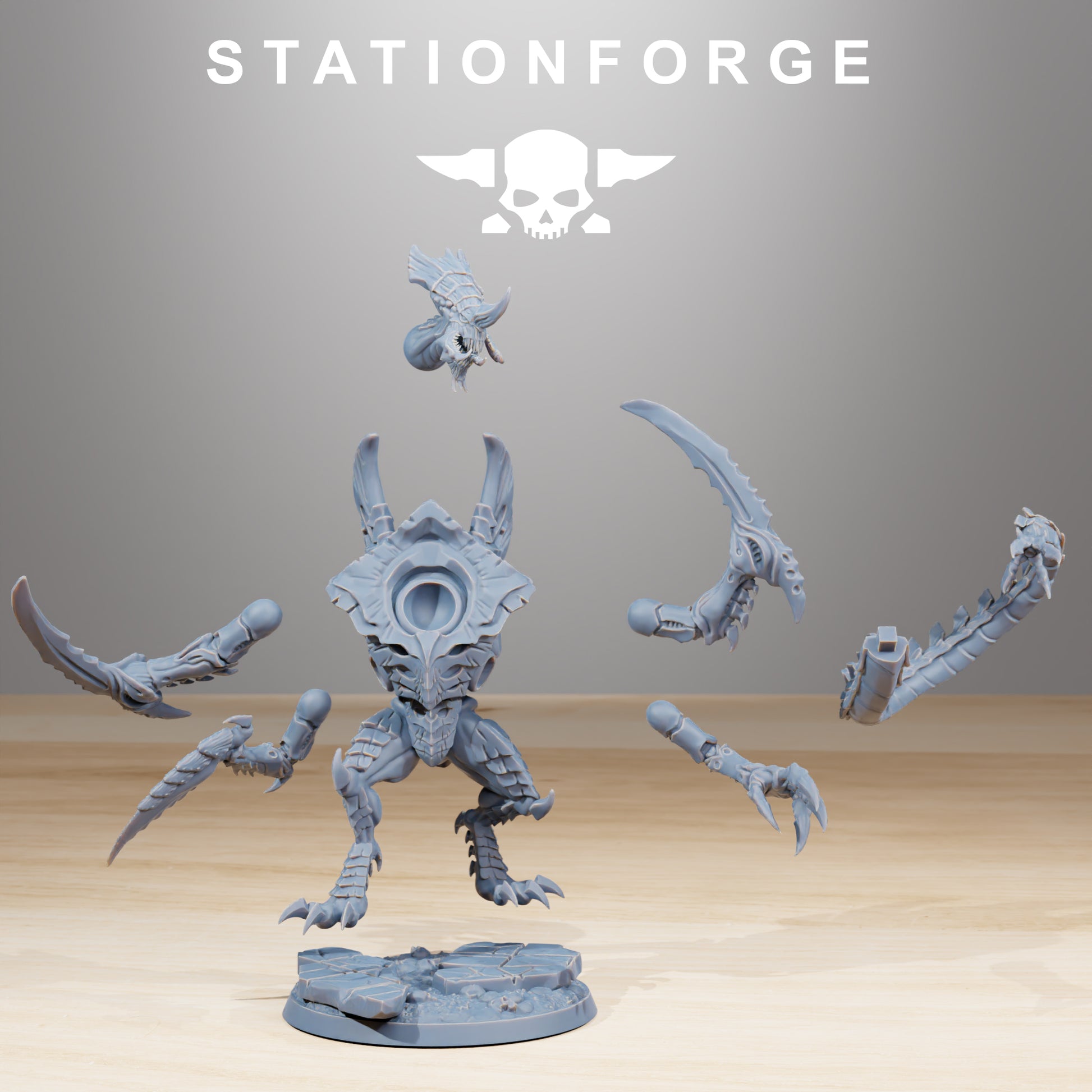 Productfoto Tabletop 28mm The Printing Goes Ever On (TPGEO) 0: Xenarid Nyxar