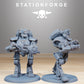Productfoto Tabletop 28mm The Printing Goes Ever On (TPGEO) 0: Scavenger Mechanods
