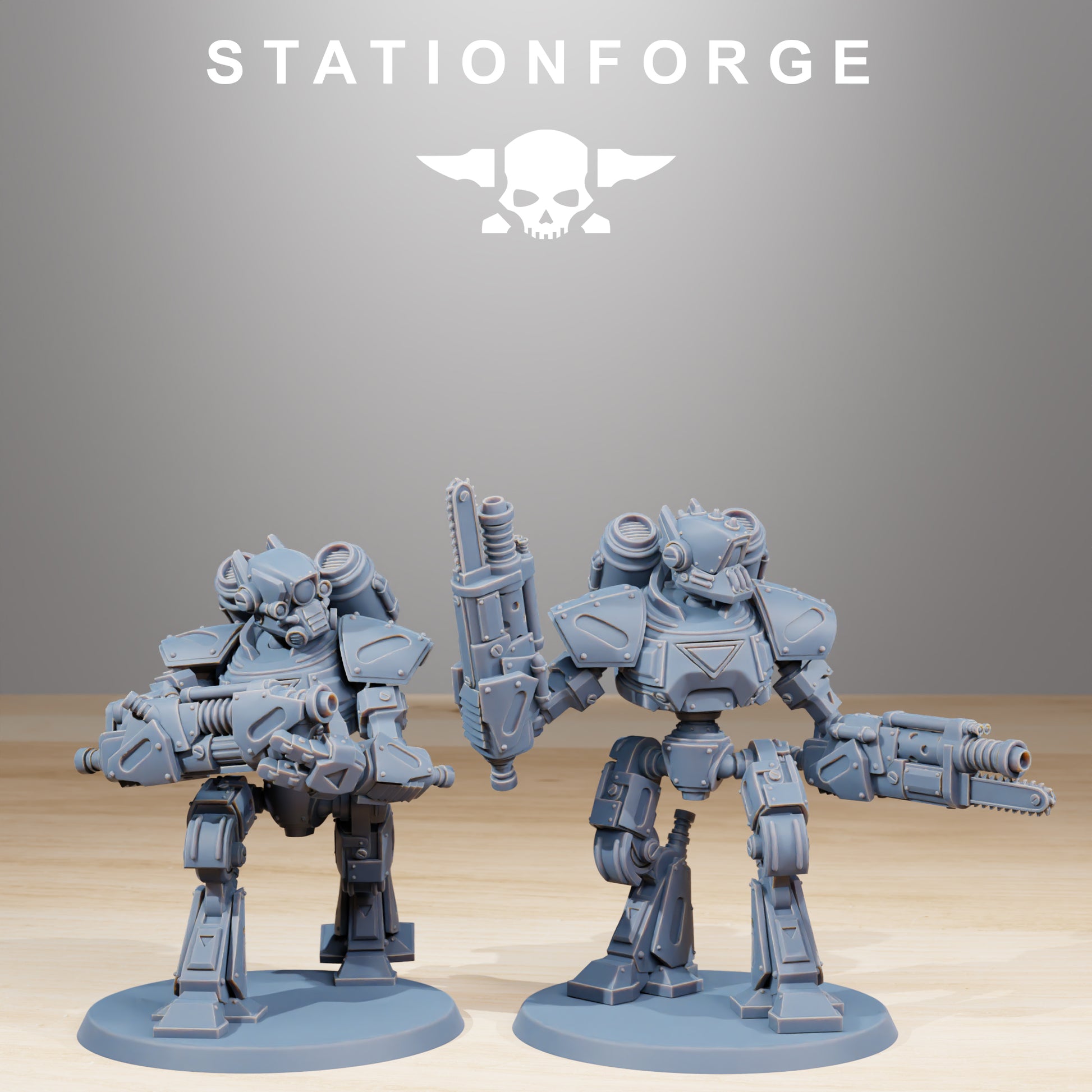 Productfoto Tabletop 28mm The Printing Goes Ever On (TPGEO) 0: Scavenger Mechanods