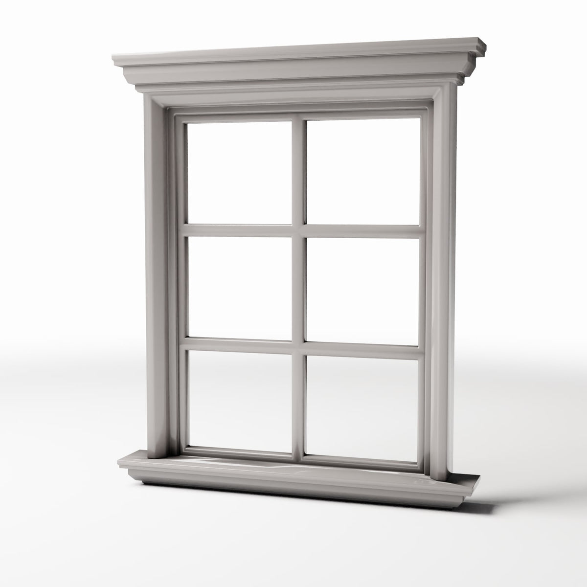 Productfoto diorama en modelbouw 0: Dioramagebouwen: neoklassiek roedenvenster (Ref. 865D)