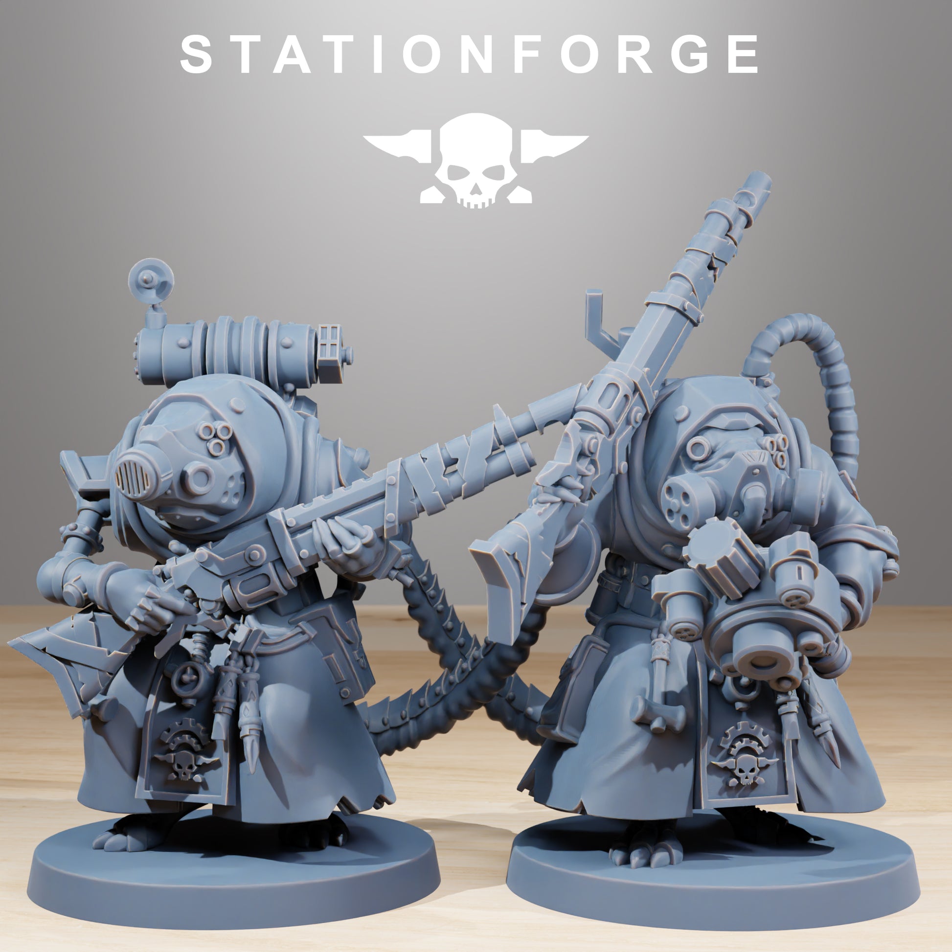 Productfoto Tabletop 28mm The Printing Goes Ever On (TPGEO) 0: Raticus Grunts