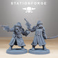 Productfoto Tabletop 28mm The Printing Goes Ever On (TPGEO) 0: GrimGuard Frostwatch