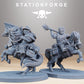Productfoto Tabletop 28mm The Printing Goes Ever On (TPGEO) 0: GrimGuard Pony Cavalerie