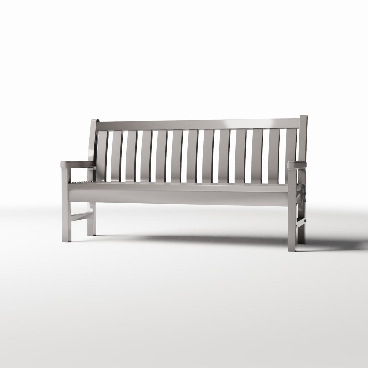 Productfoto diorama en modelbouw 0: Dioramaparkbank: klassieke parkbank type B (Ref. 886D)