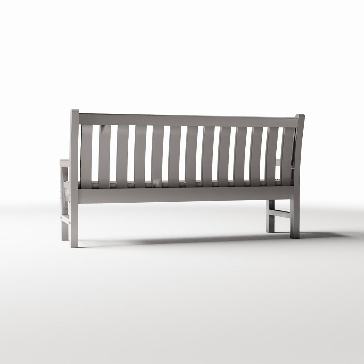 Productfoto diorama en modelbouw 3: Dioramaparkbank: klassieke parkbank type B (Ref. 886D)