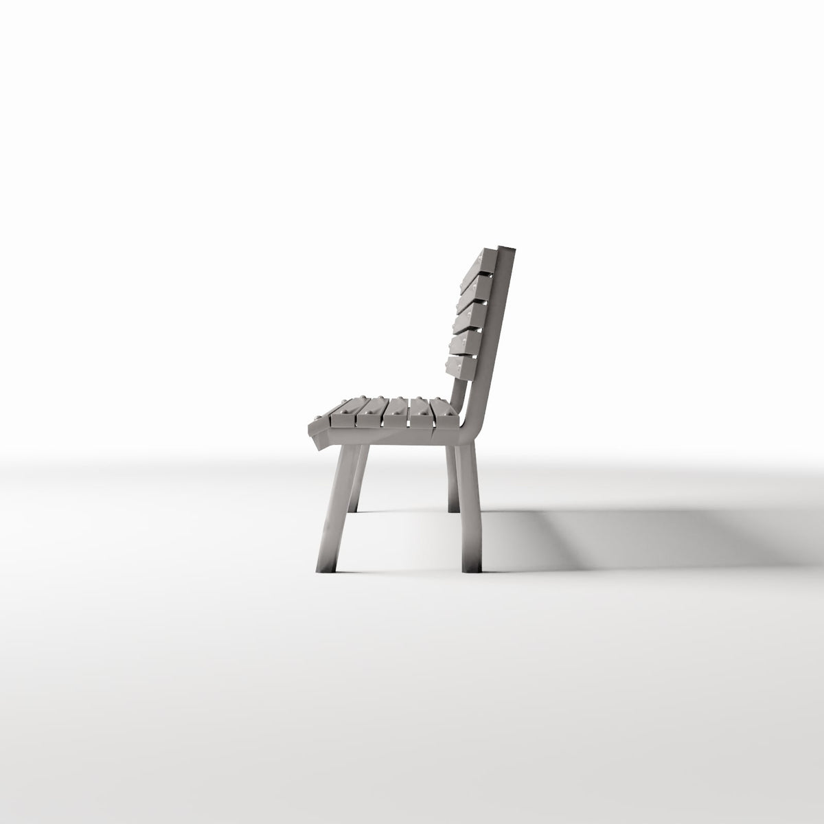 Productfoto diorama en modelbouw 2: Dioramapark: parkbank als straatmeubilair (Ref. 889D)