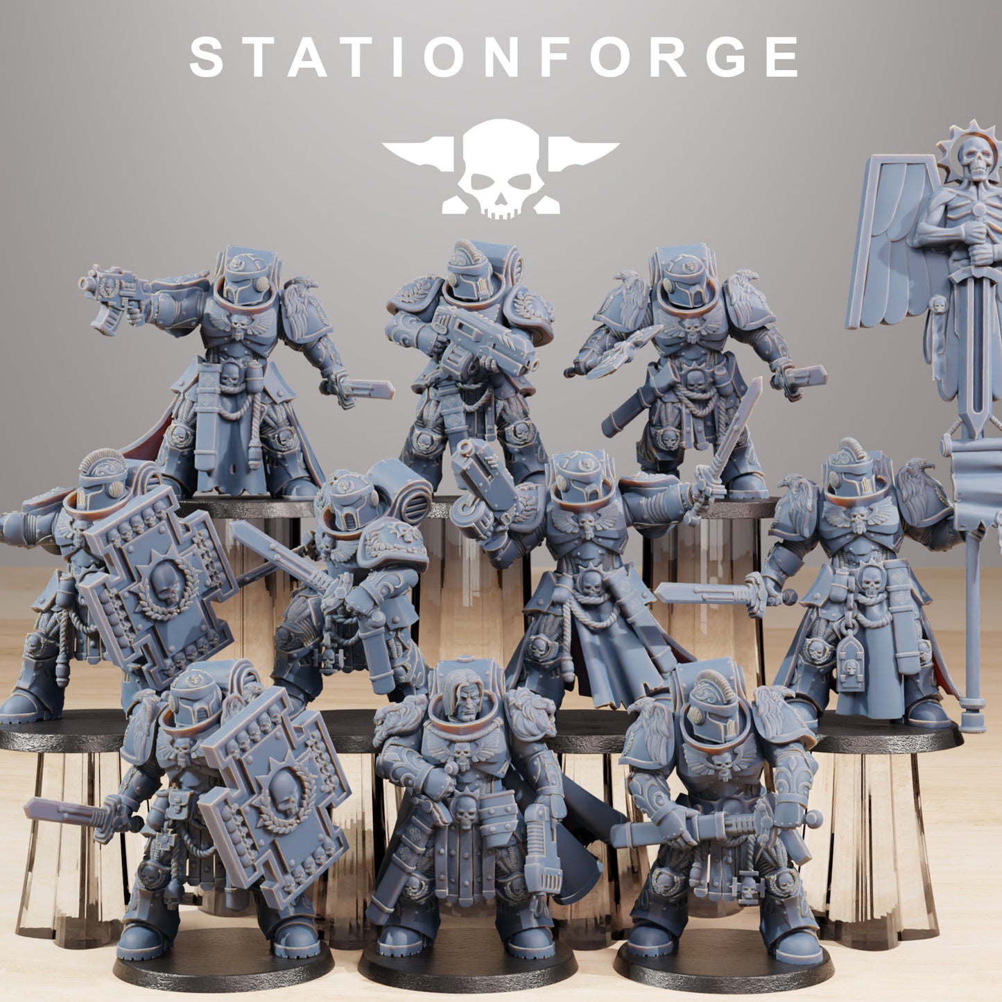 Productfoto Tabletop 28mm The Printing Goes Ever On (TPGEO) 0: Socratis Guardsmen