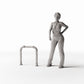 Productfoto diorama en modelbouw 1: Dioramainfrastructuur: U-vormige leiding met steunen (Ref. 897D)