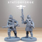 Productfoto Tabletop 28mm The Printing Goes Ever On (TPGEO) 0: GrimGuard Vexillatio